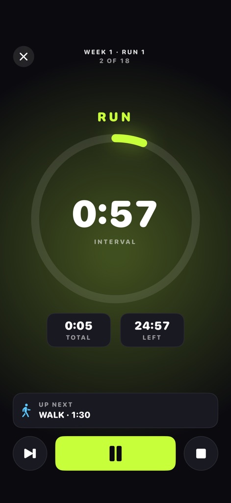 First Run screenshot 2